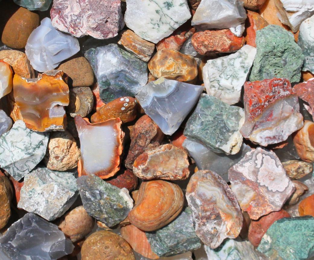 Rough rocks